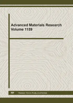 Lau |  Advanced Materials Research, Vol. 1159 | eBook | Sack Fachmedien