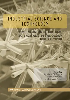 Sutjipto / Zulkifli / Misnon |  Industrial Science and Technology | eBook | Sack Fachmedien