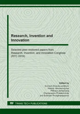 Chandra-Ambhorn / Harnnarongchai / Jamsawang |  Research, Invention and Innovation | eBook | Sack Fachmedien