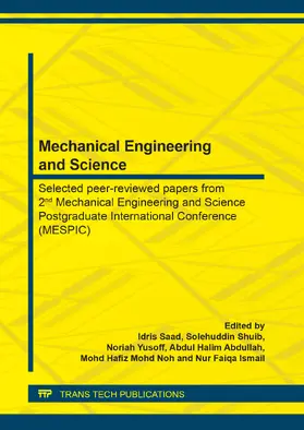 Saad / Shuib / Yusoff |  Mechanical Engineering and Science | eBook | Sack Fachmedien