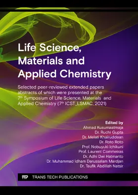 Kusumaatmaja / Gupta / Khairuddean |  Life Science, Materials and Applied Chemistry | eBook | Sack Fachmedien