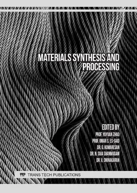 Zhao / Es-Said / Kumaresan |  Materials Synthesis and Processing | eBook | Sack Fachmedien