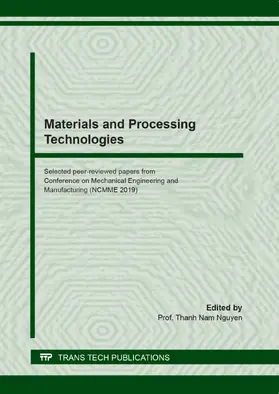 Nguyen |  Materials and Processing Technologies | eBook | Sack Fachmedien