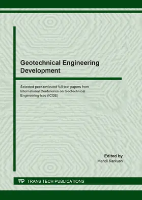 Karkush |  Geotechnical Engineering Development | eBook | Sack Fachmedien