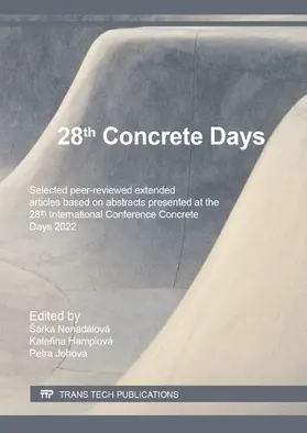 Nenadálová / Hamplová / Johová |  28th Concrete Days | eBook | Sack Fachmedien