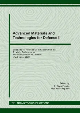 Ferreira / Fangueiro |  Advanced Materials and Technologies for Defense II | eBook | Sack Fachmedien