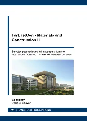 Solovev |  FarEastCon - Materials and Construction III | eBook | Sack Fachmedien