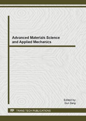 Zeng |  Advanced Materials Science and Applied Mechanics | Sonstiges |  Sack Fachmedien