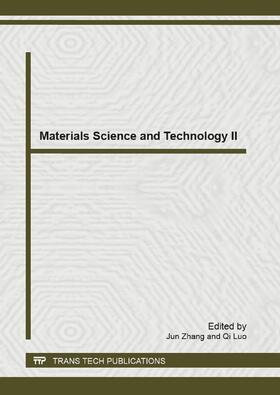 Zhang / Luo |  Materials Science and Technology II | Sonstiges |  Sack Fachmedien