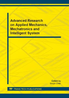 Chen |  Advanced Research on Applied Mechanics, Mechatronics and Intelligent System | Sonstiges |  Sack Fachmedien
