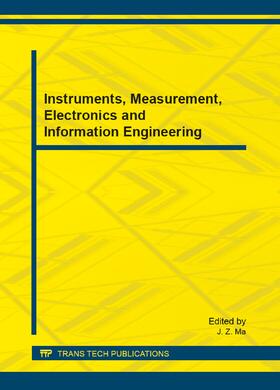 Ma | Instruments, Measurement, Electronics and Information Engineering | Sonstiges | 978-3-0357-3942-8 | sack.de