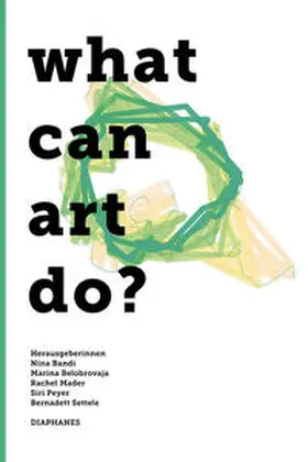 Peyer / Belobrovaja / Bandi |  What can art do? | Buch |  Sack Fachmedien