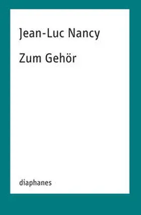 Nancy | Zum Gehör | Buch | 978-3-0358-0553-6 | sack.de