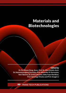 Hong / Azmi / Govindan |  Materials and Biotechnologies | Buch |  Sack Fachmedien