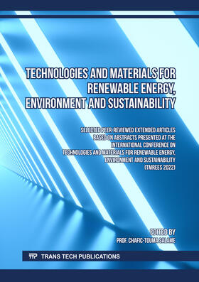 Salame |  Technologies and Materials for Renewable Energy, Environment and Sustainability | Buch |  Sack Fachmedien