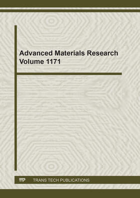 Lau |  Advanced Materials Research Vol. 1171 | Buch |  Sack Fachmedien