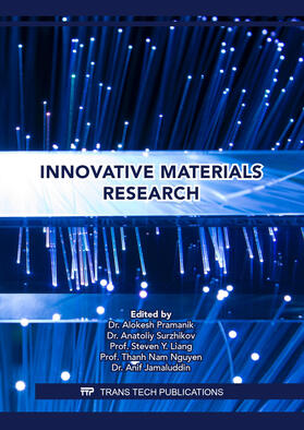 Pramanik / Surzhikov / Liang |  Innovative Materials Research | Buch |  Sack Fachmedien
