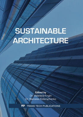 Frighi / Kolisnychenko |  Sustainable Architecture | Buch |  Sack Fachmedien