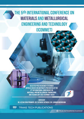 Pramata / Sutarsis / Noerochim |  The 5th International Conference on Materials and Metallurgical Engineering and Technology (ICOMMET) | Buch |  Sack Fachmedien