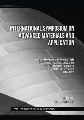 Kaloop |  International Symposium on Advanced Materials and Application | Buch |  Sack Fachmedien