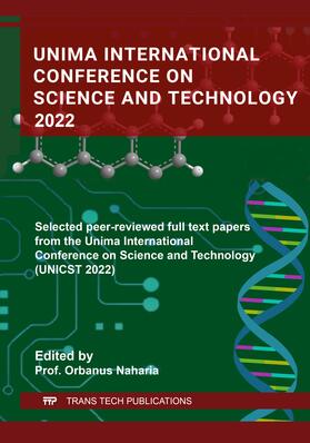 Naharia |  Unima International Conference on Science and Technology, UNICST 2022 | Buch |  Sack Fachmedien