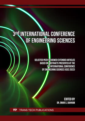 Dahham | 3rd International Conference of Engineering Sciences | Buch | 978-3-0364-0199-7 | sack.de