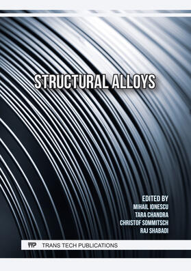 Ionescu / Chandra / Sommitsch |  Structural Alloys | Buch |  Sack Fachmedien