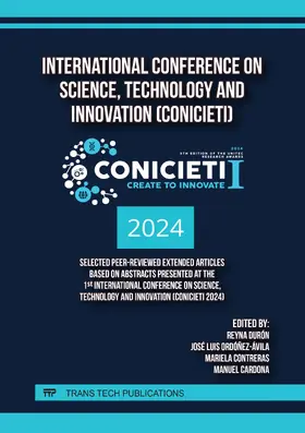 Durón / Ordóñez-Ávila / Contreras |  International Conference on Science, Technology and Innovation (CONICIETI) | Buch |  Sack Fachmedien