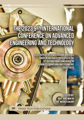Hu / Kaloop |  The 2023 9th International Conference on Advanced Engineering and Technology | Buch |  Sack Fachmedien