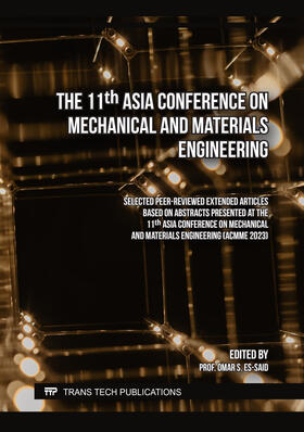 Es-Said | The 11th Asia Conference on Mechanical and Materials Engineering | Buch | 978-3-0364-0255-0 | sack.de