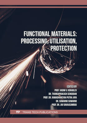 Korablev / Sengodan / Jaya |  Functional Materials: Processing, Utilisation, Protection | Buch |  Sack Fachmedien