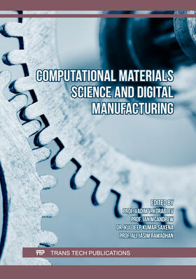 Korablev / McAndrew / Saxena |  Computational Materials Science and Digital Manufacturing | Buch |  Sack Fachmedien
