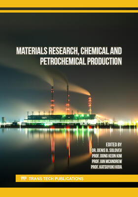 Solovev / Kim / McAndrew | Materials Research, Chemical and Petrochemical Production | Buch | 978-3-0364-0282-6 | sack.de