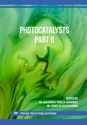 Peralta-Hernández / Kolisnychenko |  Photocatalysts. Part II | Buch |  Sack Fachmedien