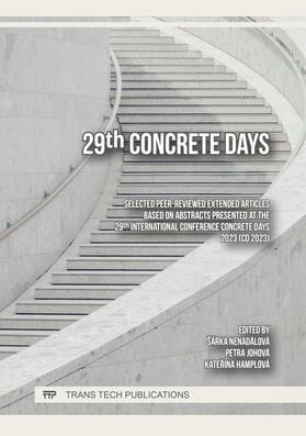 Nenadálová / Johová / Hamplová |  29th Concrete Days 2023 | Buch |  Sack Fachmedien