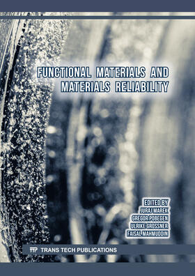 Marek / Pobegen / Grossner |  Functional Materials and Materials Reliability | Buch |  Sack Fachmedien