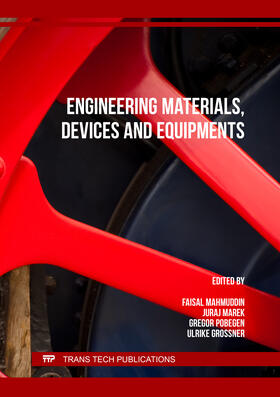 Mahmuddin / Marek / Pobegen |  Engineering Materials, Devices and Equipments | Buch |  Sack Fachmedien