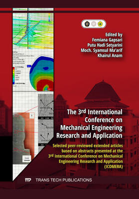 Gapsari / Setyarini / Ma'arif | The 3rd International Conference on Mechanical Engineering Research and Application | Buch | 978-3-0364-0347-2 | sack.de