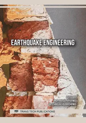 Kryvenko / Kolisnychenko |  Earthquake Engineering | Buch |  Sack Fachmedien