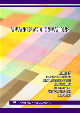 Morales-Palma / Martínez-Donaire / Borrego Puche |  Advances and Innovations | Buch |  Sack Fachmedien