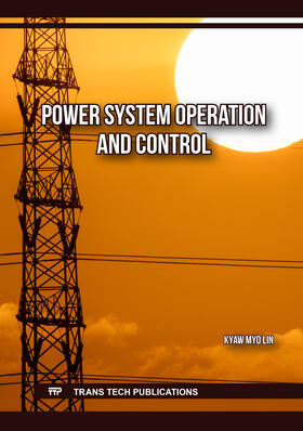 Lin | Power System Operation and Control | Buch | 978-3-0364-0440-0 | sack.de