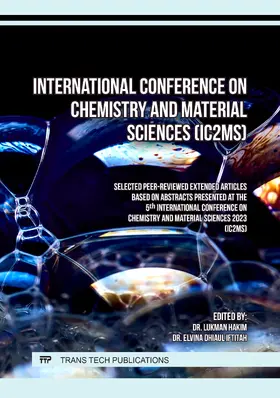 Hakim / Iftitah |  International Conference on Chemistry and Material Sciences (IC2MS) | Buch |  Sack Fachmedien