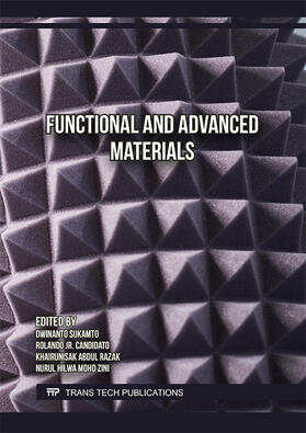 Sukamto / Candidato / Razak |  Functional and Advanced Materials | Buch |  Sack Fachmedien