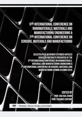 Zhang / Chutima | 5th International Conference on Nanomaterials, Materials and Manufacturing Engineering & 7th International Conference on Sensors, Materials and Manufacturing | Buch | 978-3-0364-0474-5 | sack.de