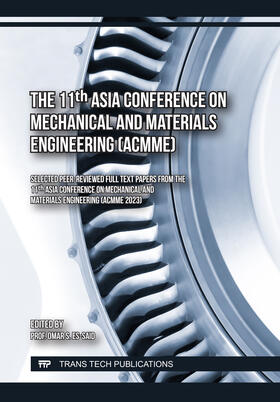 Es-Said |  The 11th Asia Conference on Mechanical and Materials Engineering (ACMME) | Buch |  Sack Fachmedien