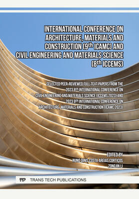 Cortiços / Li |  International Conference on Architecture, Materials and Construction (9th ICAMC) and Civil Engineering and Materials Science (8th ICCEMS) | Buch |  Sack Fachmedien