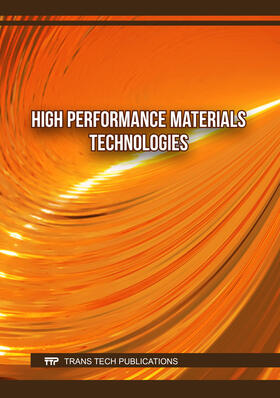Palanisamy / Anugraha |  High Performance Materials Technologies | Buch |  Sack Fachmedien