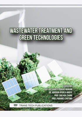 Maniam / Abioye / Zhang |  Wastewater Treatment and Green Technologies | Buch |  Sack Fachmedien