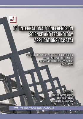 Sinaga / Setiawan / Rajagukguk | 5th International Conference on Science and Technology Applications (ICoSTA) | Buch | 978-3-0364-0551-3 | sack.de