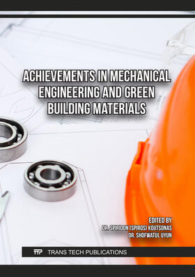 Koutsonas / Uyun | Achievements in Mechanical Engineering and Green Building Materials | Buch | 978-3-0364-0574-2 | sack.de